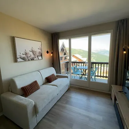 Les Balcons De Valmi Pieds Au Piste Vue Montagne *